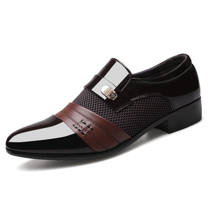 Herrskor klassiska dress loafers för affär och fest