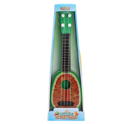 Barn Ukulele Leksak – Rolig Simulerad Ukulele för Flickor och Pojkar, Pedagogisk Musikleksak