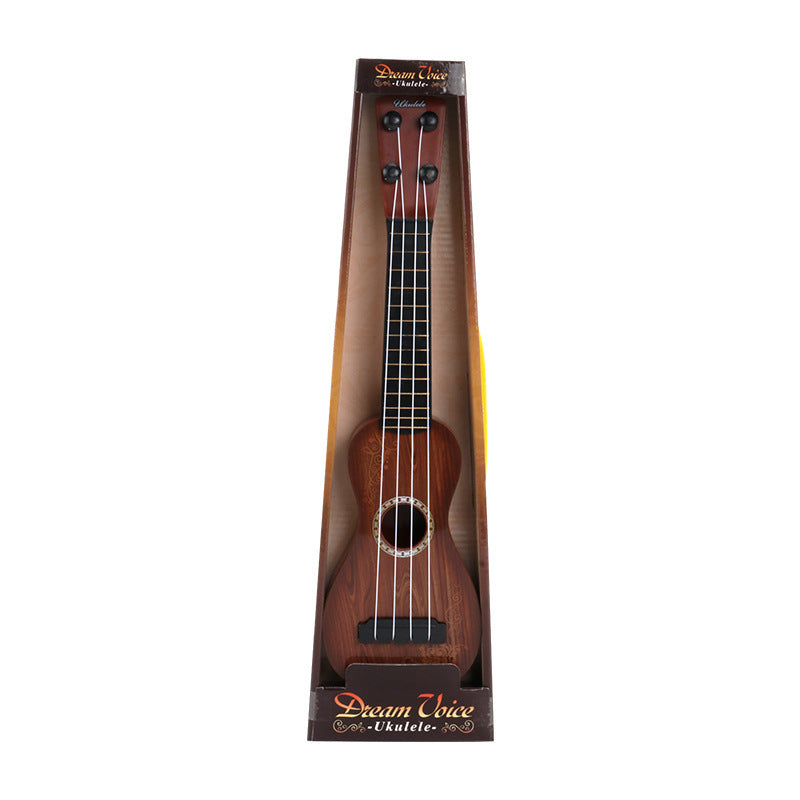 Barn Ukulele Leksak – Rolig Simulerad Ukulele för Flickor och Pojkar, Pedagogisk Musikleksak