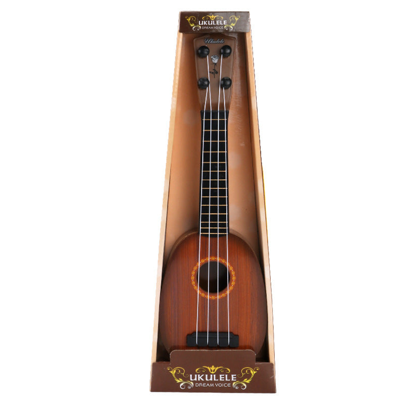 Barn Ukulele Leksak – Rolig Simulerad Ukulele för Flickor och Pojkar, Pedagogisk Musikleksak