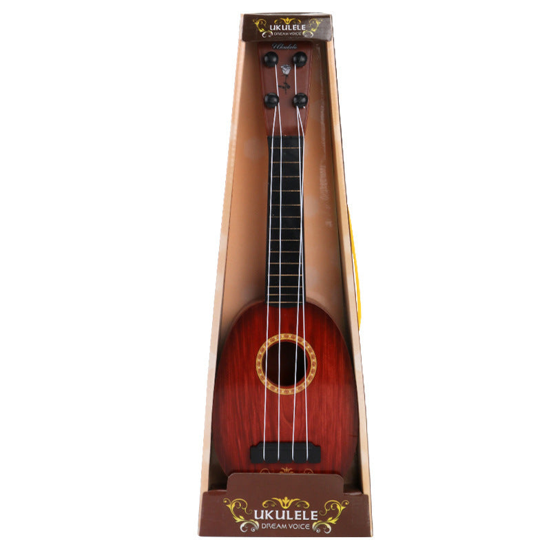 Barn Ukulele Leksak – Rolig Simulerad Ukulele för Flickor och Pojkar, Pedagogisk Musikleksak