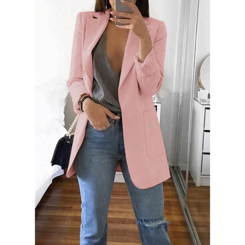 Emma – Slim Cardigan Blazer i Temperament