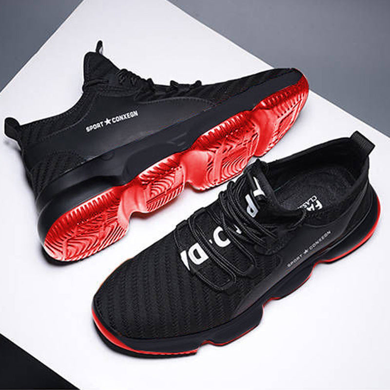 Sportiga Herrsneakers med Snörning och Lätt Ventilation för Sommaren