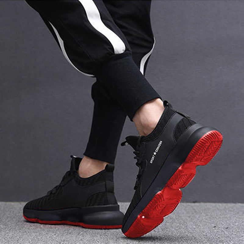 Sportiga Herrsneakers med Snörning och Lätt Ventilation för Sommaren
