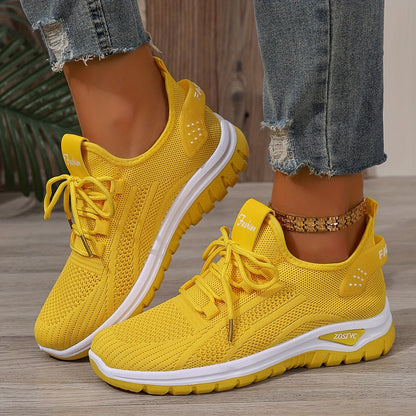 Dam Sneakers Sportiga Promenadskor Låg Modell för Vardag och Träning