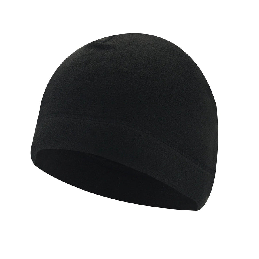 Fleece Beanie Mössa, Varm, Mjuk, Enkelfärgad