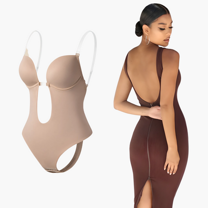 Dam Bodysuit BH med Öppen Rygg – Perfekt för Rygglösa Klänningar & Eleganta Outfits