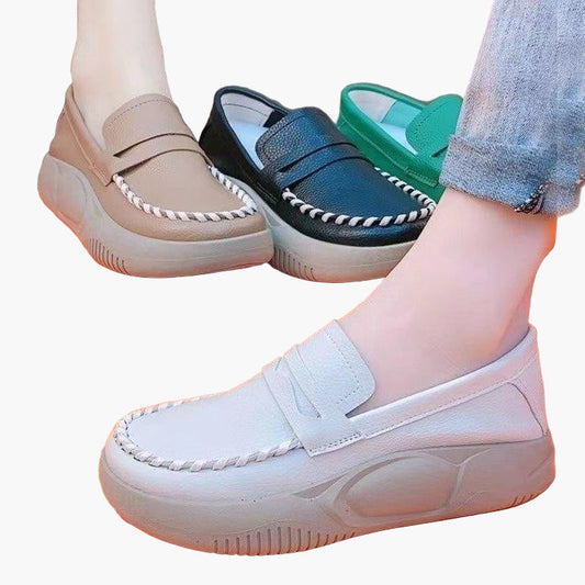 Damloafers med ortopedisk komfort och halkfri sula – vardagsskor med modern design