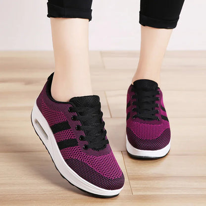 Damskor Bekväma Sneakers Med Bra Stöd För Långvarig Användning