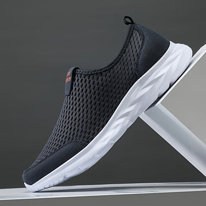 Herrar Sportiga Slip-On Sneakers för Träning och Fritid
