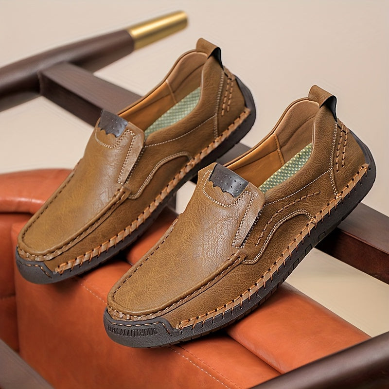 Herrloafers Slip-on Casual Skor för Vardag och Fritid