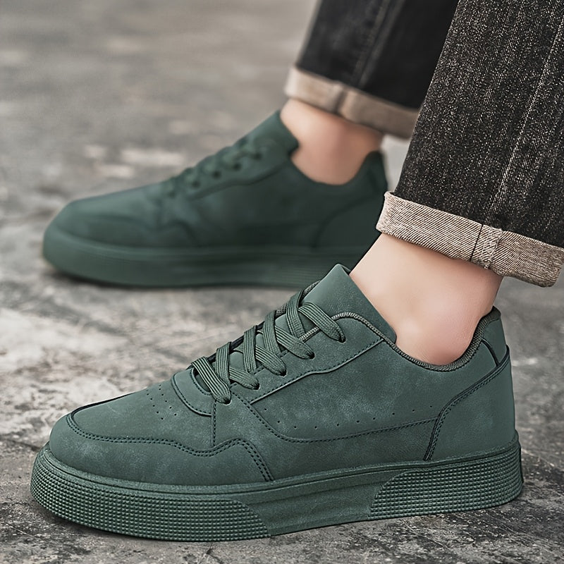 Herr Sneakers Låga Klassiska Streetstil Vardagsskor