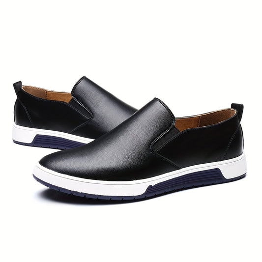 Herr Slip-on Sneakers Casual Vardagsskor Låg Klack Bekväma