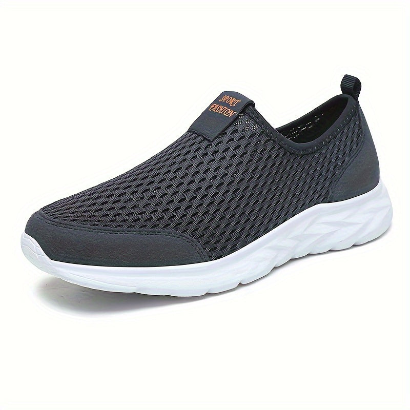 Herrar Sportiga Slip-On Sneakers för Träning och Fritid