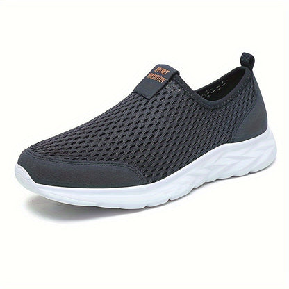 Herrar Sportiga Slip-On Sneakers för Träning och Fritid