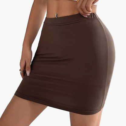 Dam Kjol Mini Bodycon Elegant Vardagsstil