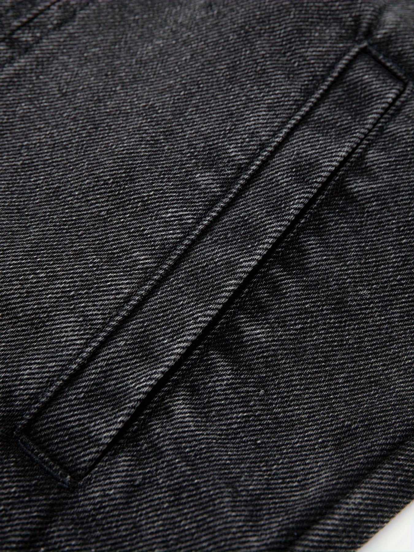 Herrväst i denim – Ärmfri, avslappnad stil för vardagsbruk