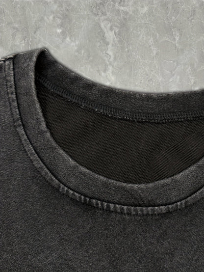 Dam T-shirt med söt blommig brodyr och avslappnad passform – Perfekt för sommarens vardag