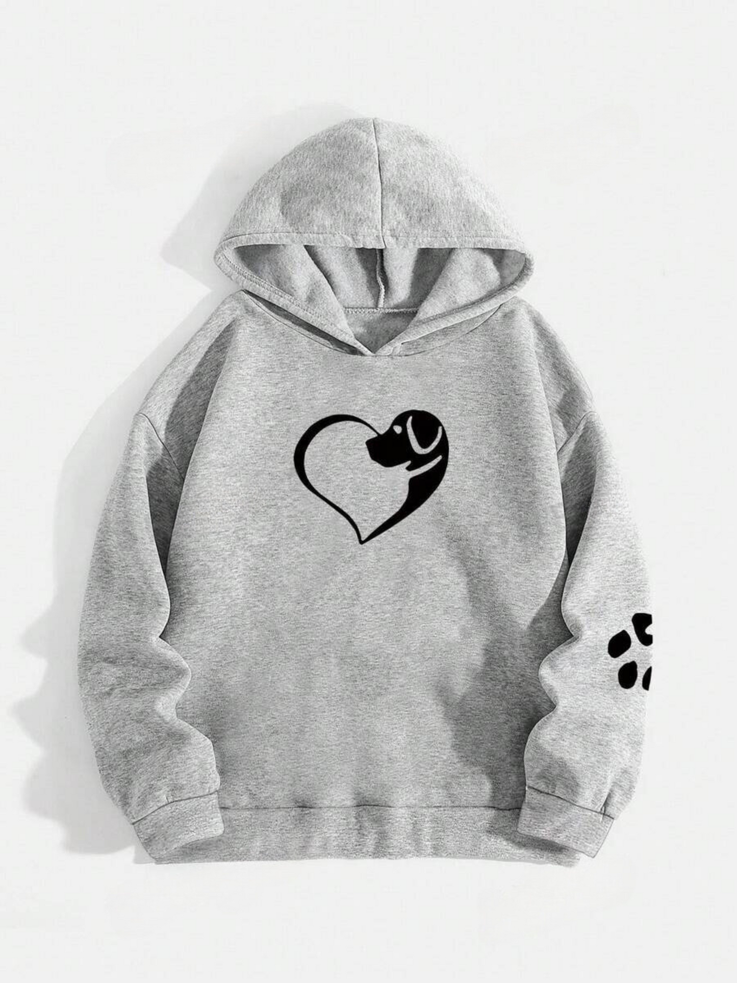 Francis – Hundhjärta Tass Hoodie för män