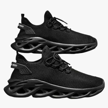 Herr Sneakers Sportiga Löparskor med Modern Design för Träning och Vardag