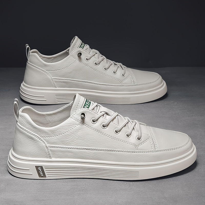 Herr Sneakers Låga Sportiga Vardagsskor Modern Streetstil