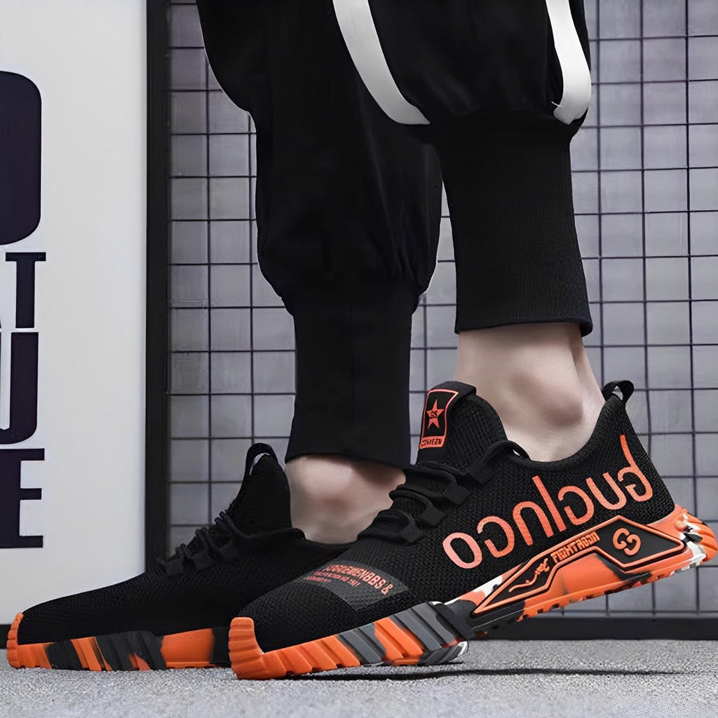 Herr Sneakers Sportskor Arbets- och Fritidsskor med Modern Design