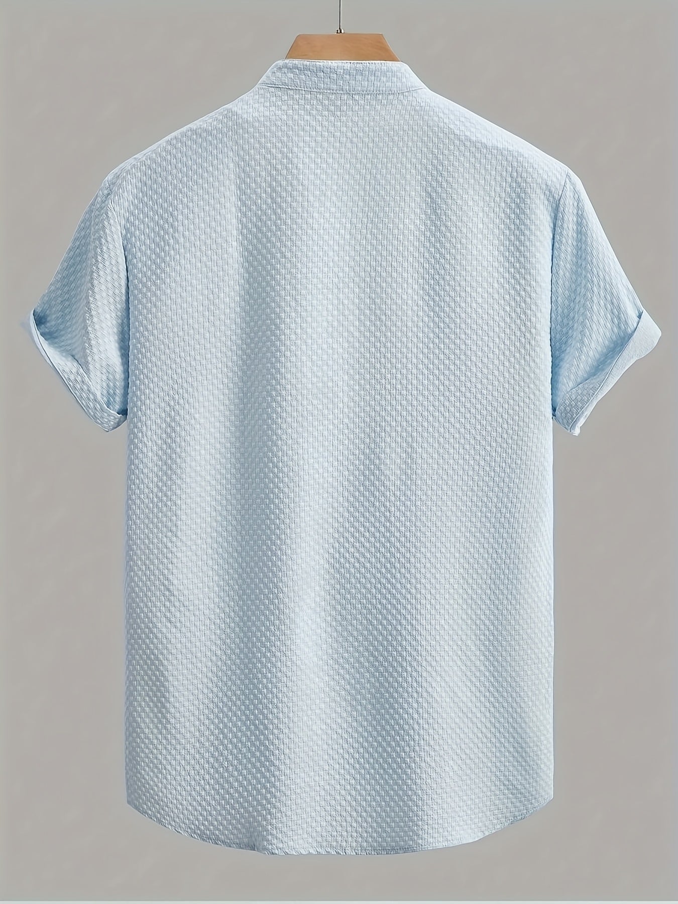 Herr Skjorta Kortärmad Casual Med T-shirt Layered Look, Perfekt För Sommar