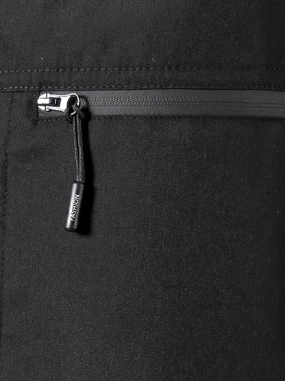 Herrar Sportshorts med Dragkedjefickor – Lösa Träningsshorts för Aktiva