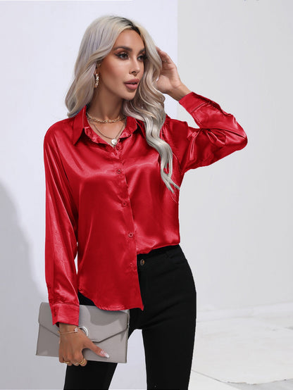 Juliet – Satinblus för kvinnor