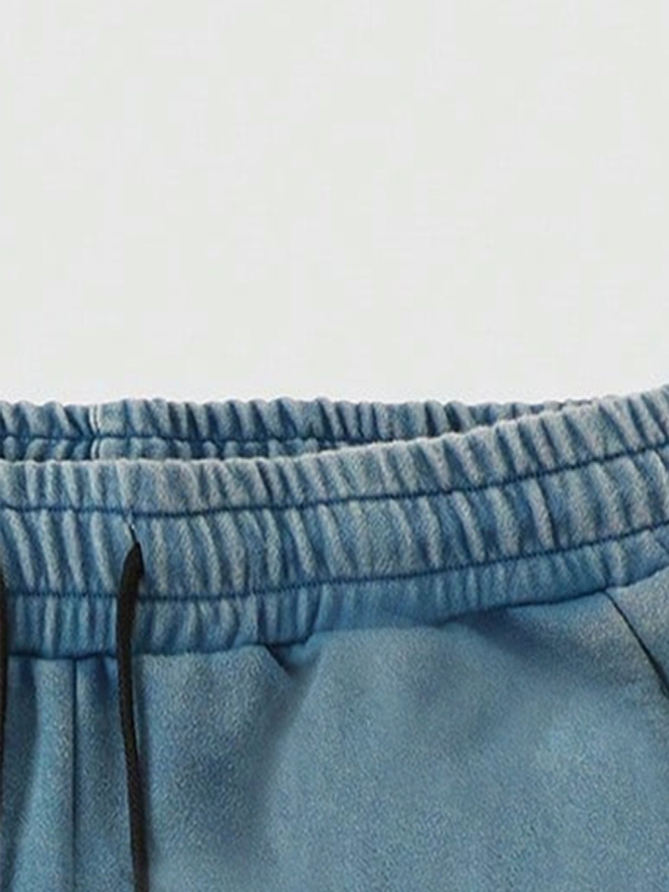 Herrshorts Streetwear med Hustle-tryck, avslappnad stil för vardagsbruk