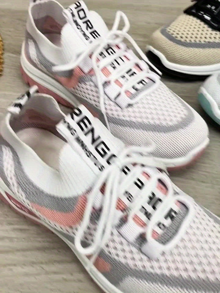 Dam Sneakers Sportiga Promenadskor Vardag Låg Modell