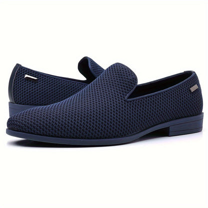 Herr Slip-On Formella Skor för Bröllop och Kontor – Elegant och Bekväm Stil