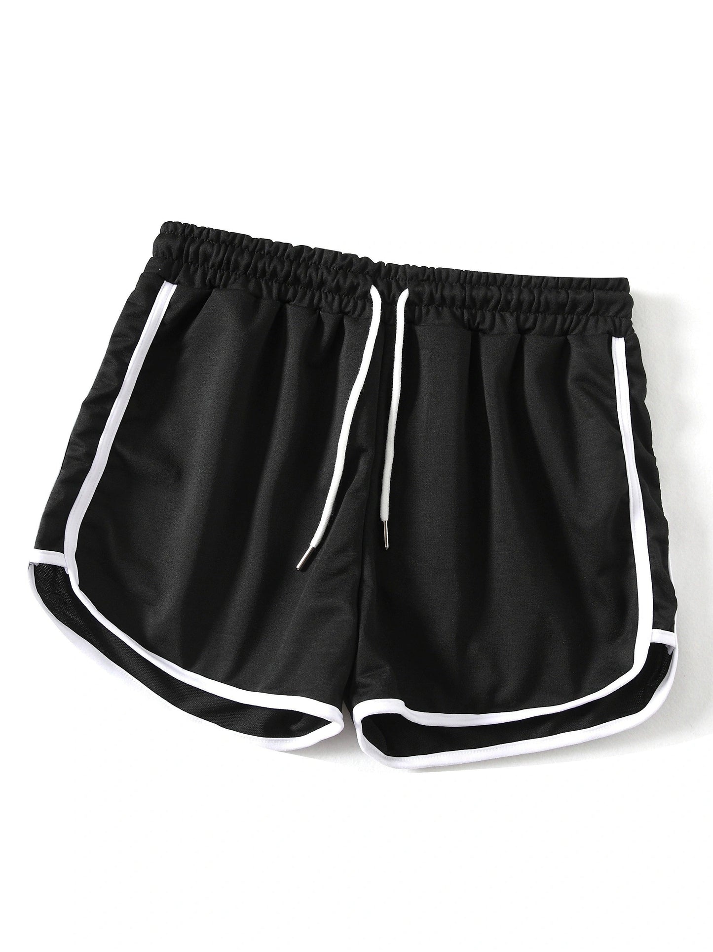 Damers sportiga träningsshorts med dragsko – perfekt för träning och fritid