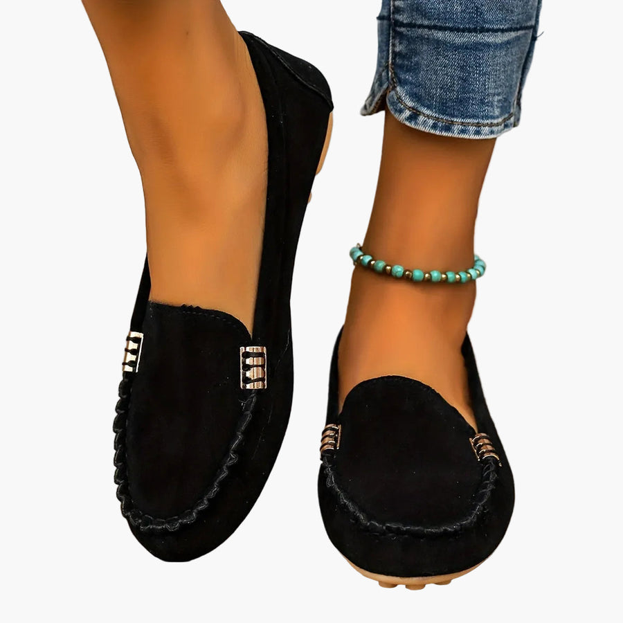 Damloafers Slip-on Klassiska Vardagsskor Bekväma och Stilrena