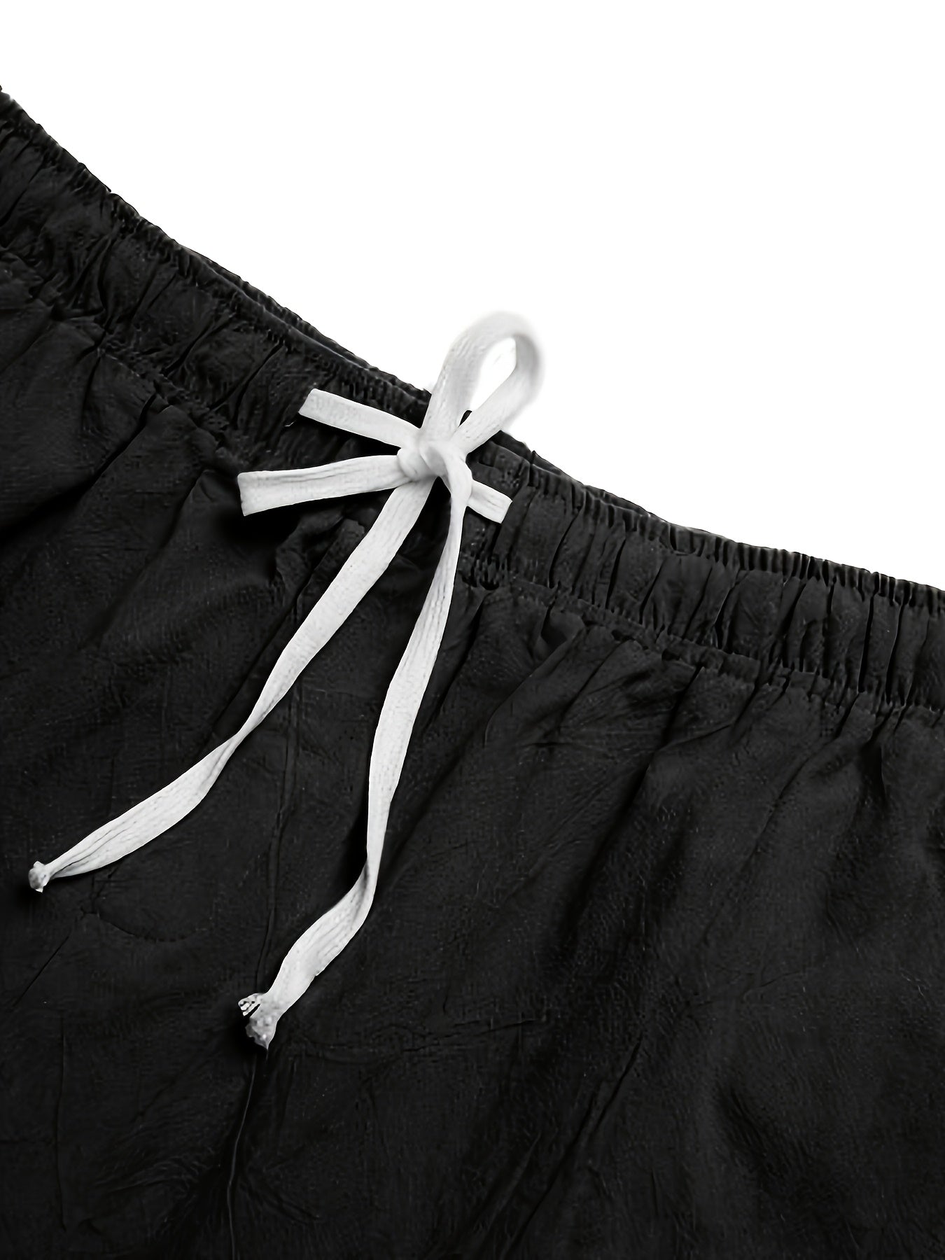 Herrshorts med dragsko – Boho stil för strand och fritid