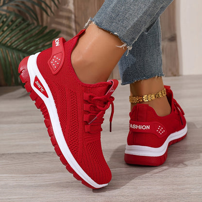 Dam Sneakers Sportiga Promenadskor Låg Modell för Vardag och Träning