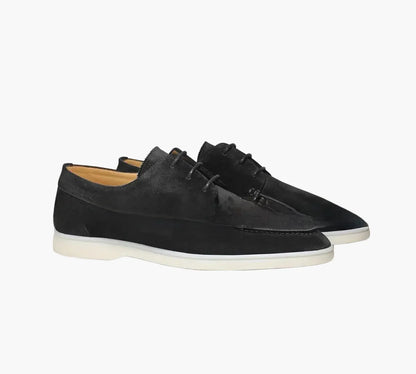 Herrskor klassiska snörade loafers för både vardag och fest