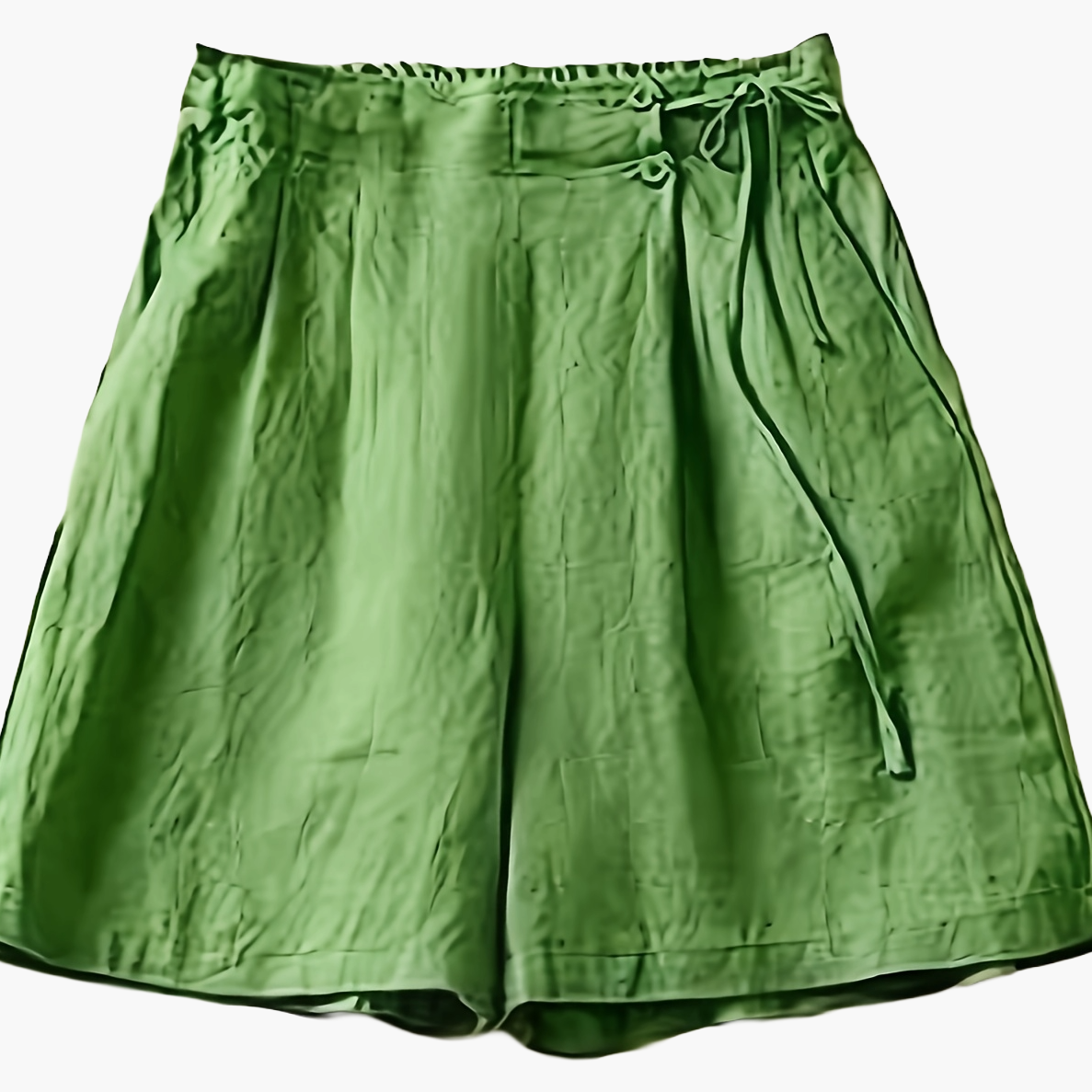 Dam Bermuda Shorts med Hög Midja och Avslappnad Passform – Perfekt för Sommarens Vardag