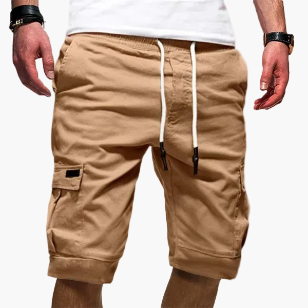 Herr Cargo Shorts – Avslappnad och Funktionell för Vardagsbruk och Utomhusaktiviteter