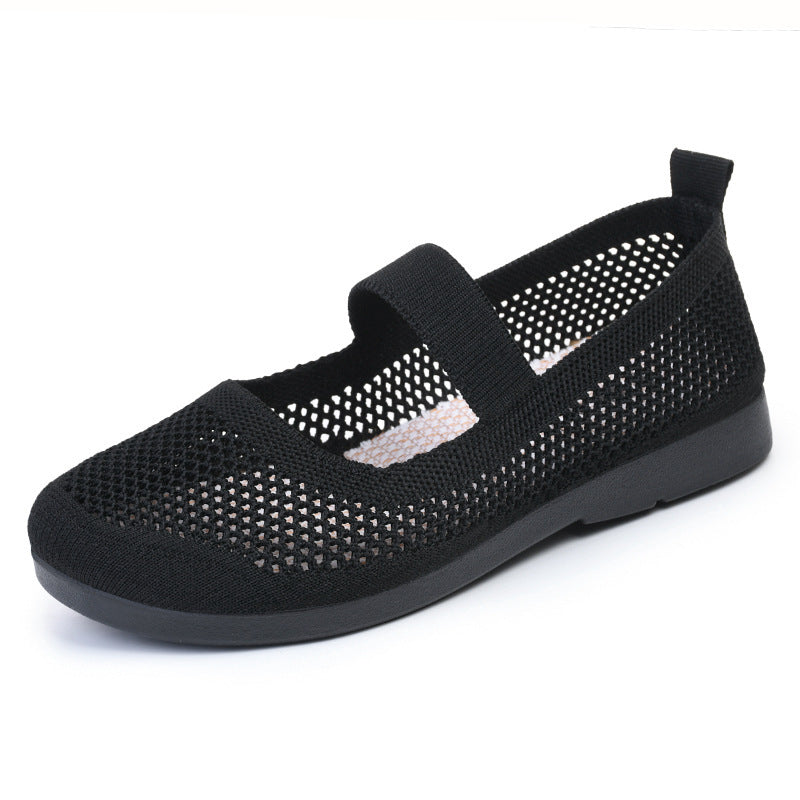 Dam Sneakers Mary Jane Lättviktiga Vardagsskor Bekväma för Sommar och Promenader