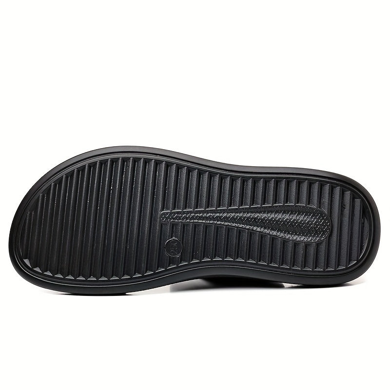 Herrsandaler för vardag och fritid – Sportig design, öppen tå, bekväma slip-on