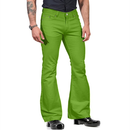 Charles – Casual Bell-bottom Byxor för Män
