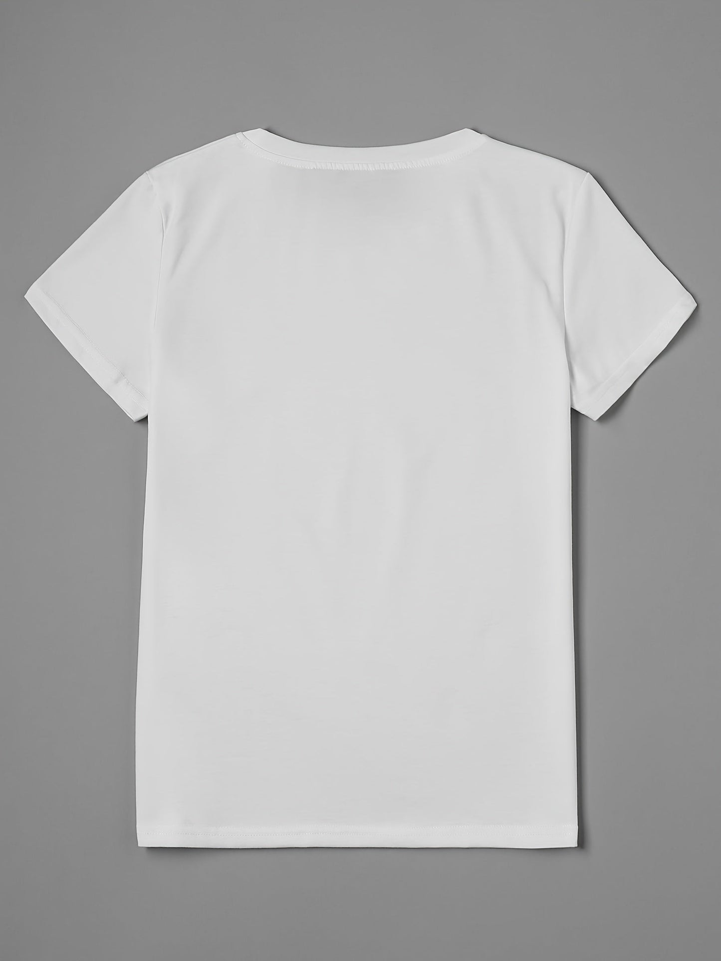 Dam T-shirt med blomstertryck – avslappnad stil för vardag och sommar