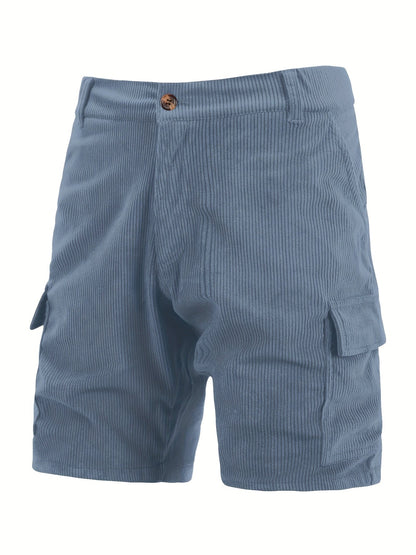 Herrarnas trendiga cargoshorts med avslappnad passform – Perfekta för vardag och fritid