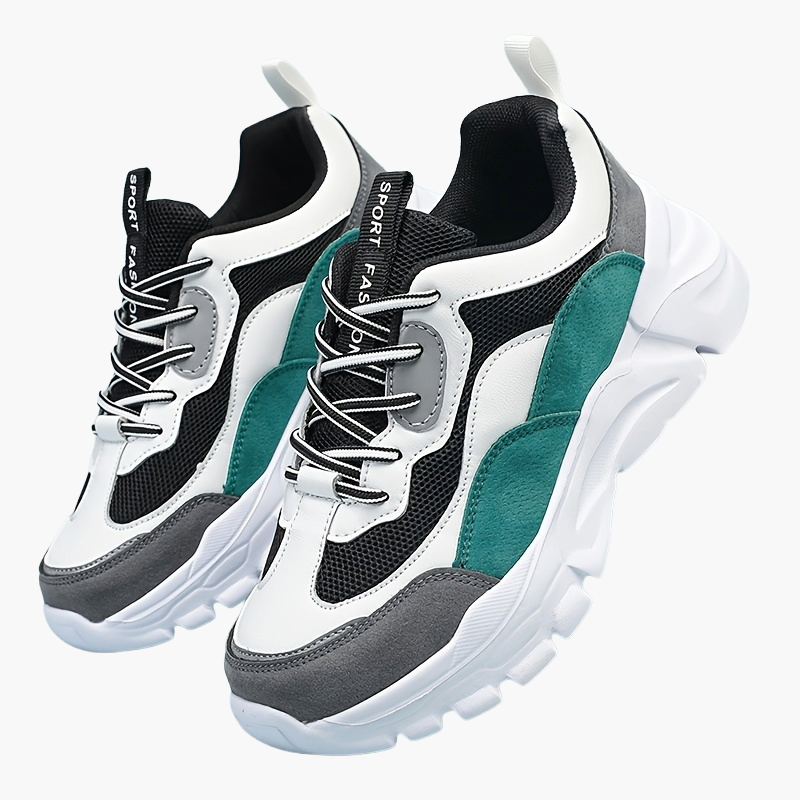 Dam Sneakers Chunky Stil Sportmode Fritidssko