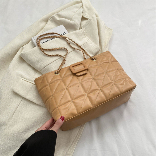 Victoria – Trendig Chict Chanel-stil Rombformad Kedjeväska