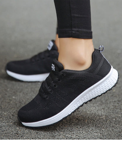 Dam Sneakers Sportiga Vardagsskor för Aktiva Kvinnor