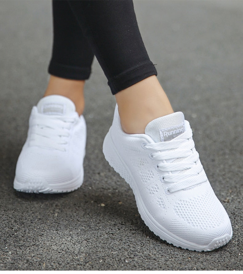 Dam Sneakers Sportiga Vardagsskor för Aktiva Kvinnor