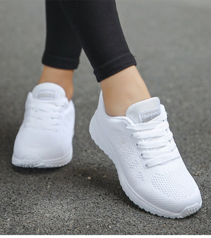 Dam Sneakers Sportiga Vardagsskor för Aktiva Kvinnor