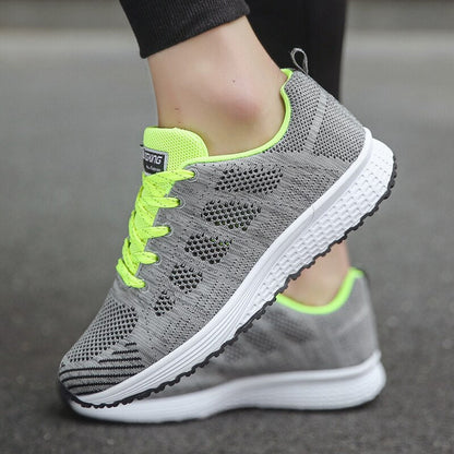 Dam Sneakers Sportiga Vardagsskor för Aktiva Kvinnor